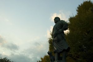 上野の西郷隆盛の銅像