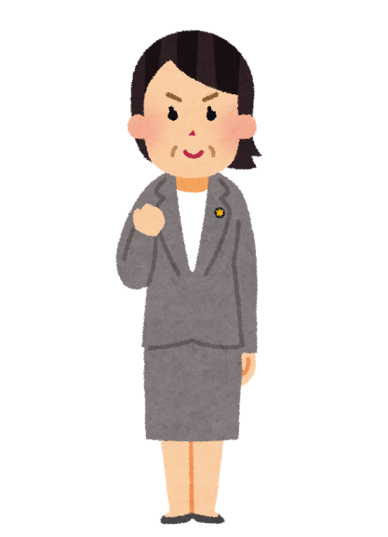 市会議員のイメージイラスト