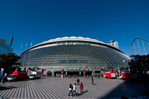 東京ドームの遠景