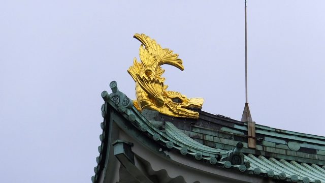 名古屋城のしゃちほこ