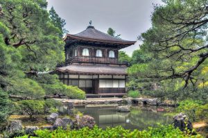京都東山の銀閣寺