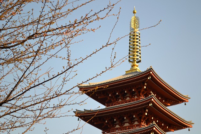 浅草寺の五重塔