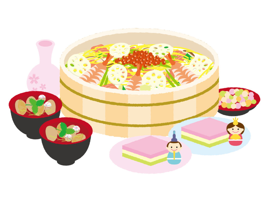 ひな祭りの料理