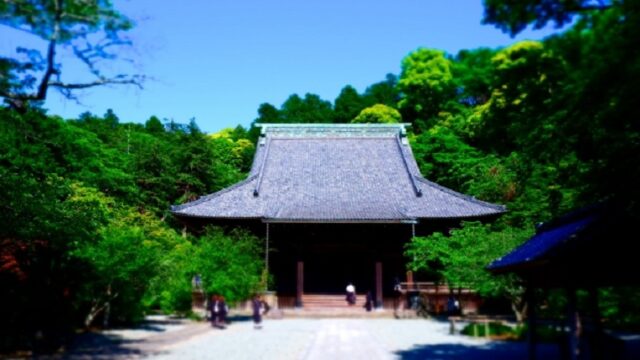 比企氏一族の墓がある鎌倉妙本寺