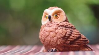 縁起のいいもの フクロウの置物