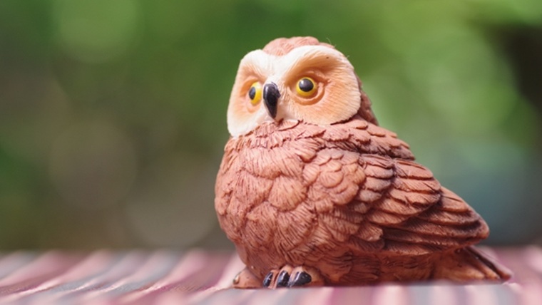 縁起のいいもの フクロウの置物